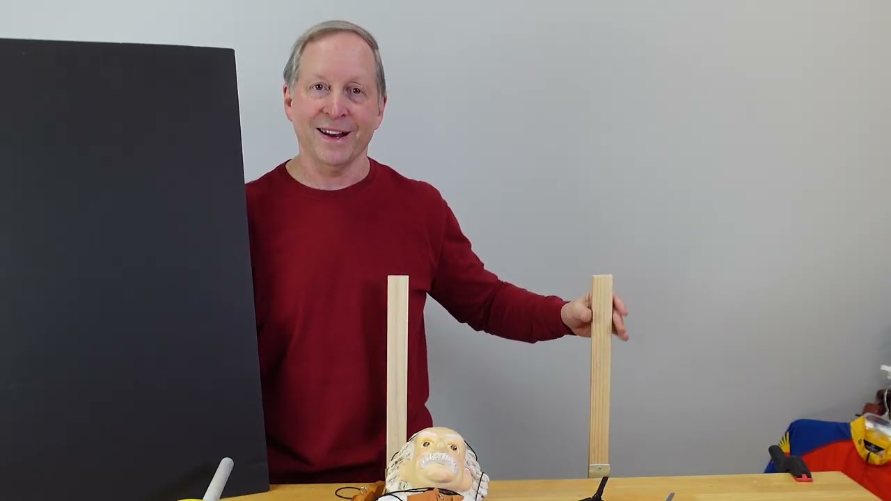How to Make Yourself a Flexible Backdrop Stand for Videos, Photos - Under $10