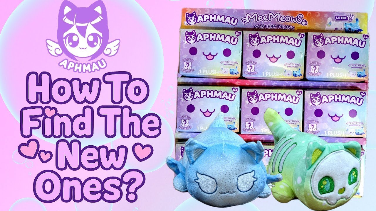 Aphmau MeeMeows Elemental Plush | Did we crack the code? | How to find the new 5?