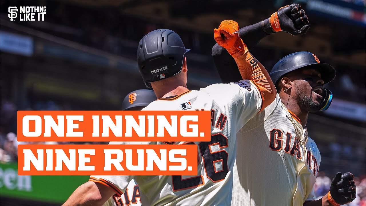 Giants Offense Explodes for Nine-Run Inning | San Francisco Giants Highlights