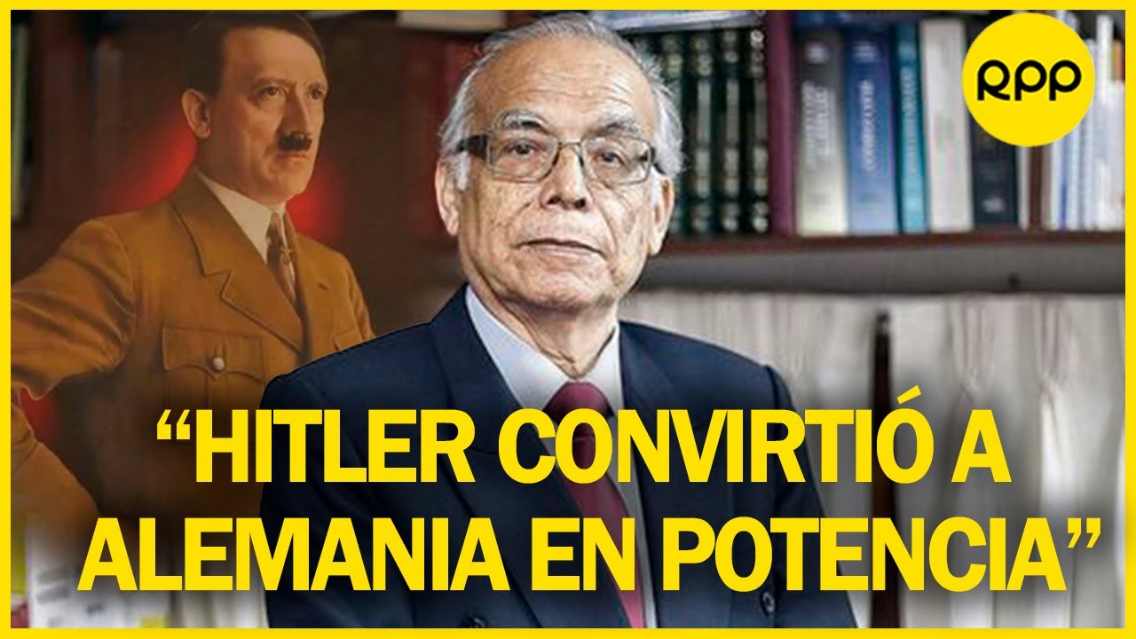 Fernando Carvallo le da clases de historia a Aníbal Torres luego de que el Premier elogiara a Hitler