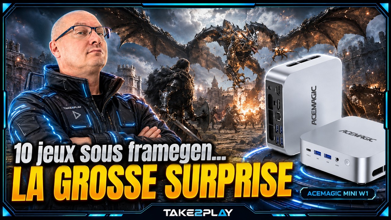 Ce mini PC m&rsquo;a pi&eacute;g&eacute;&hellip;10 jeux avec Framegen et GROSSE CLAQUE !