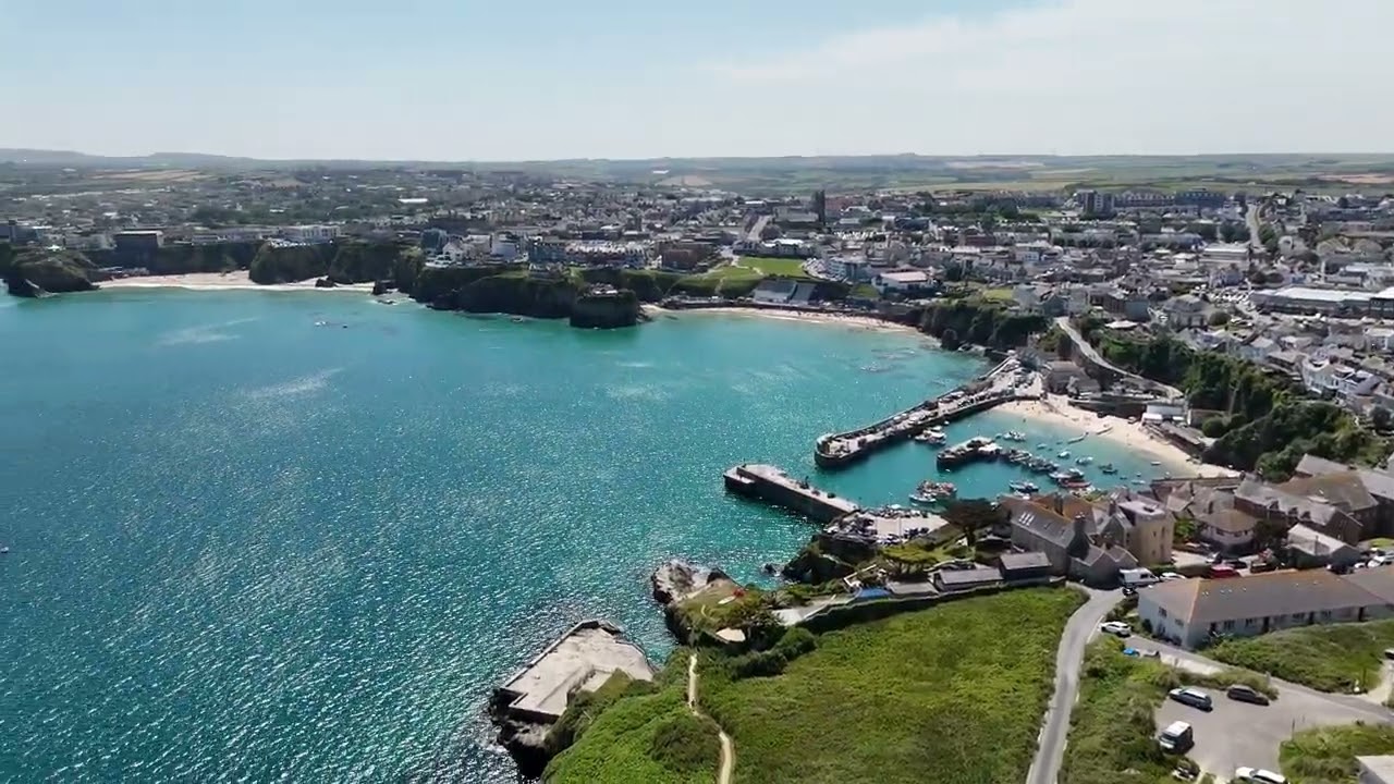 Newquay Cornwall | 4K | Drone Experience 🏝 🌊