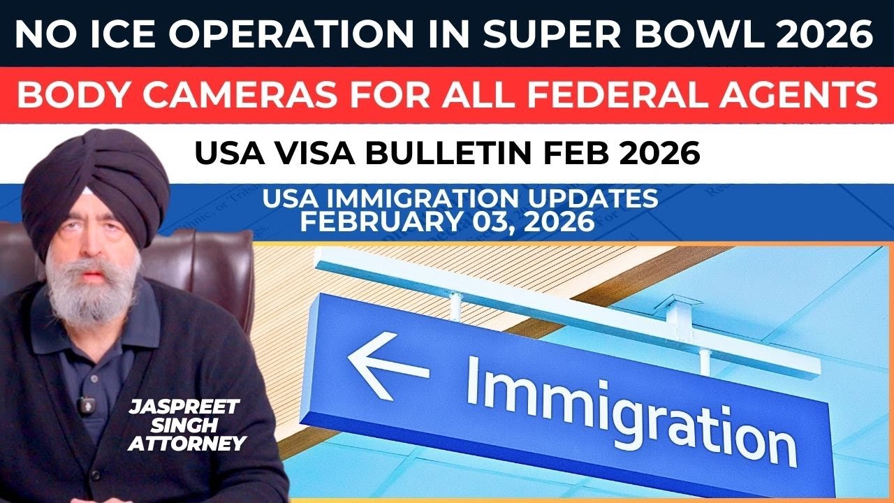 USA Immigration Updates | Jaspreet Singh Attorney | Q&A | Feb 3rd, 2026
