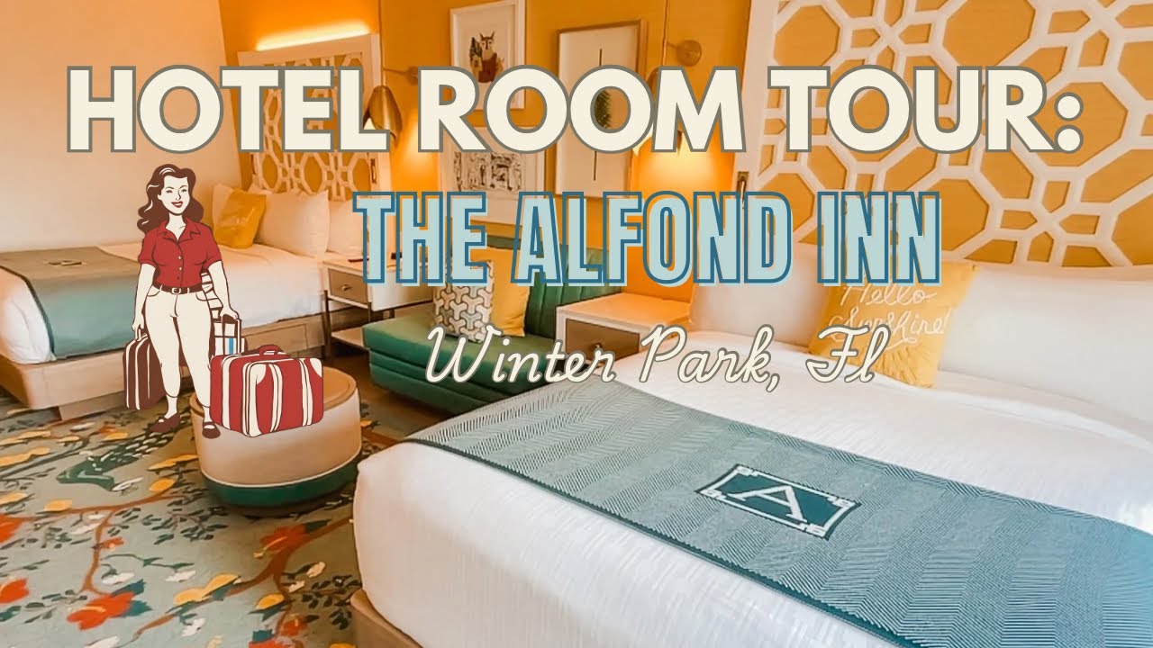 HOTEL ROOM TOUR: The Alfond Inn in Winter Park, Florida