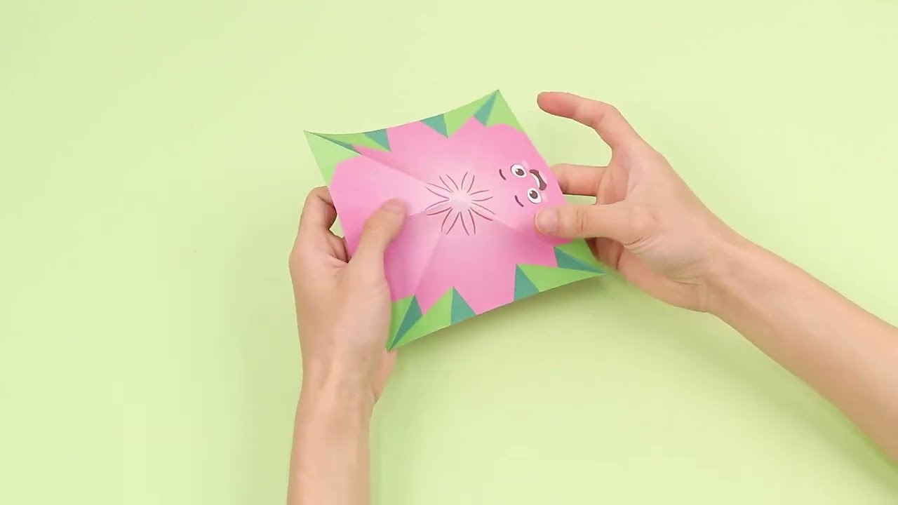 13 PEACH // how to make an origami peach