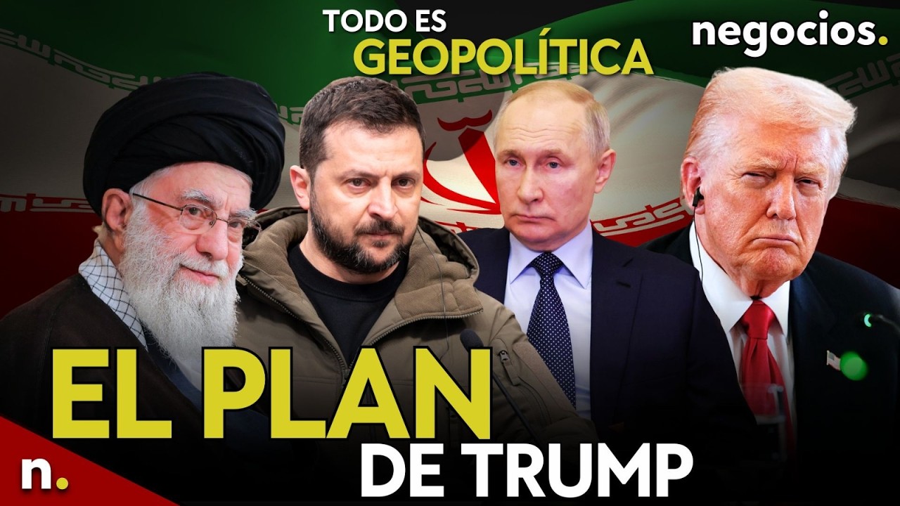 TODO ES GEOPOLÍTICA: Trump muestra sus cartas con Irán, Zelensky responde a Putin y Merz advierte