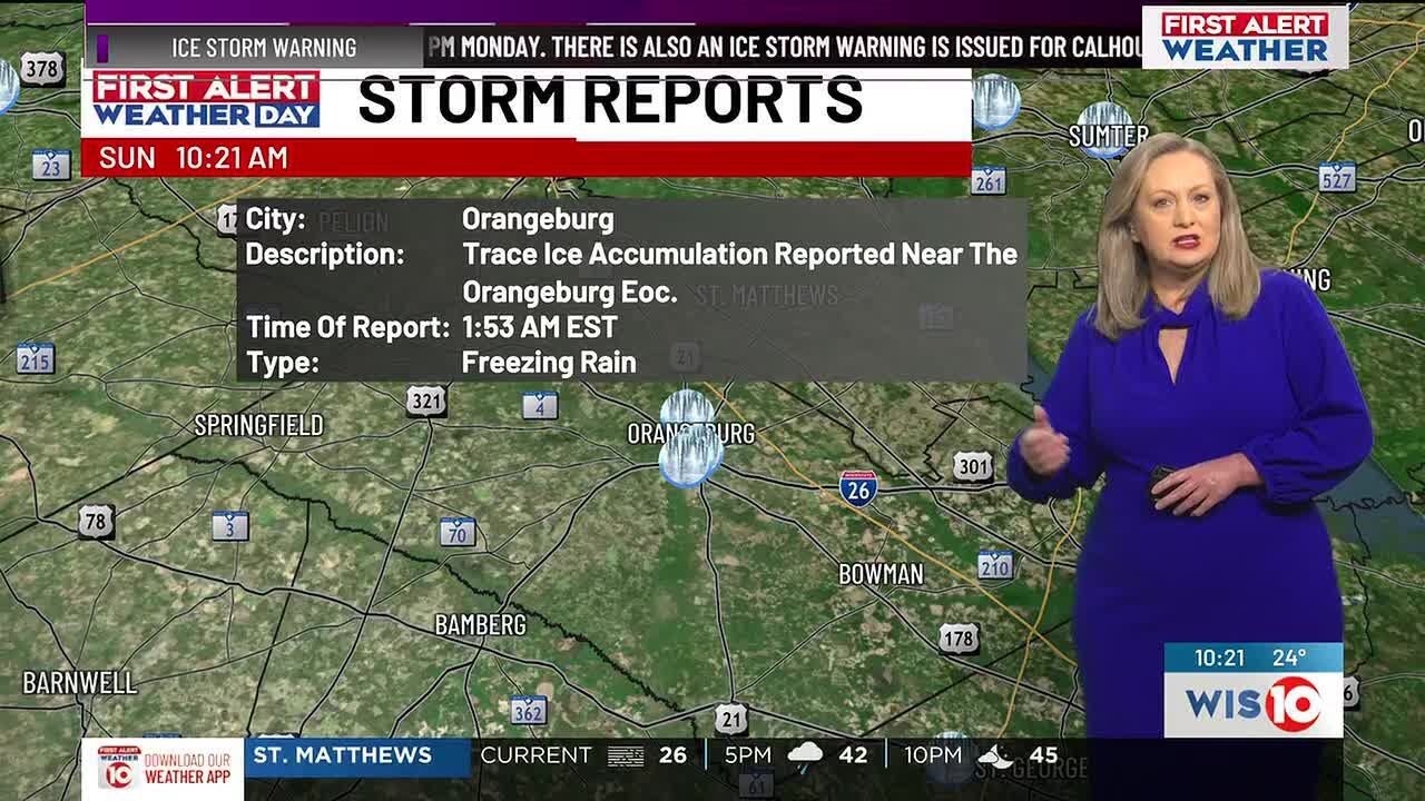 FIRST ALERT WEATHER DAY continues for freezing rain this morning