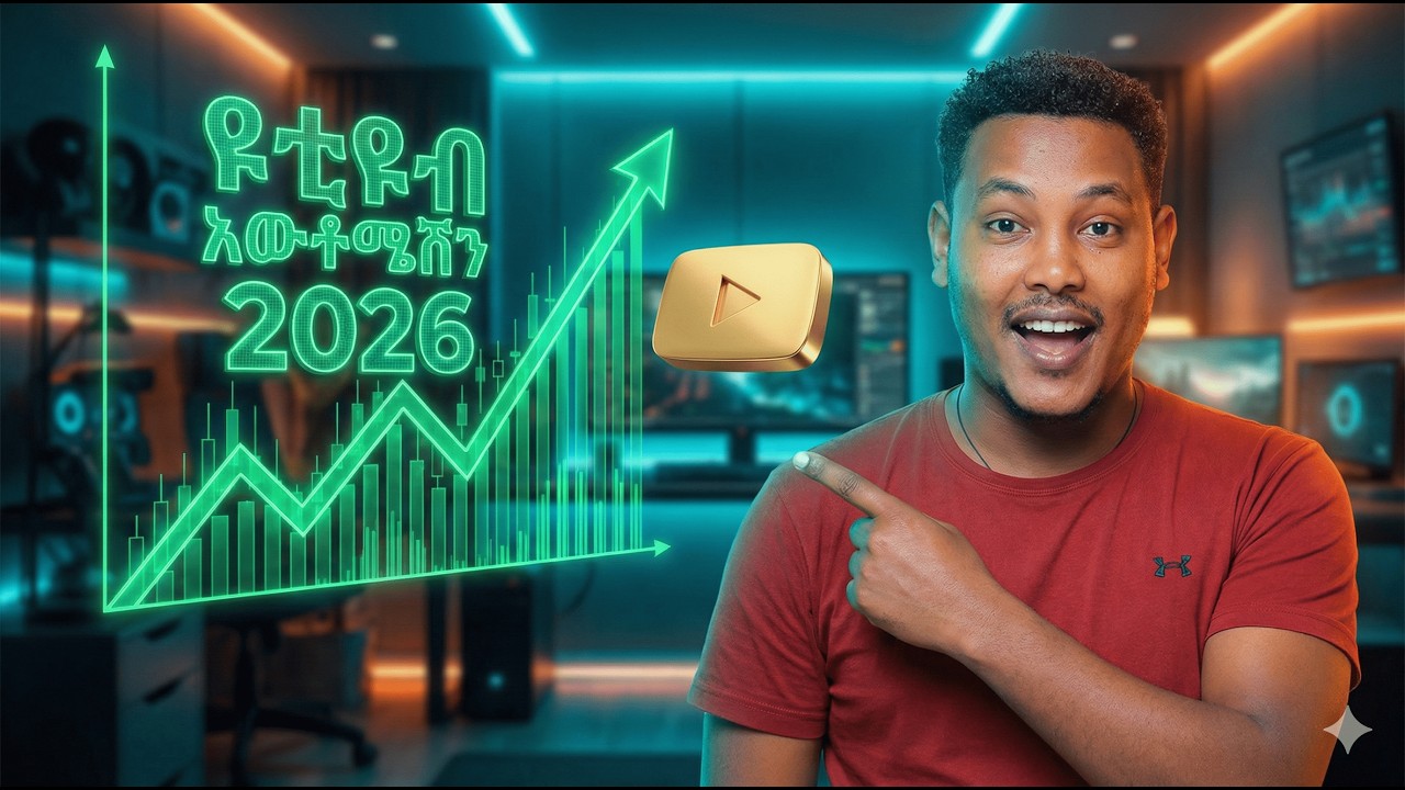 የዩቲውብ ቻናል አከፋፈት በ10 ደቂቃ ብቻ | ብር የምትሰሩበት በስልክ ወይም በኮምፒውተር | how to open You tube channel 2026