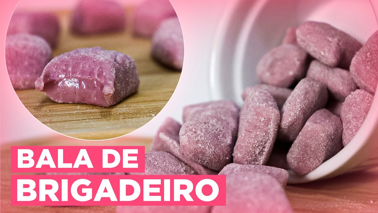 Bala de brigadeiro fácil - passo a passo completo