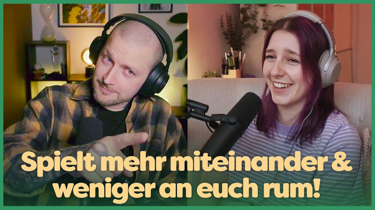 Spielt mehr mit anderen und weniger an euch rum!