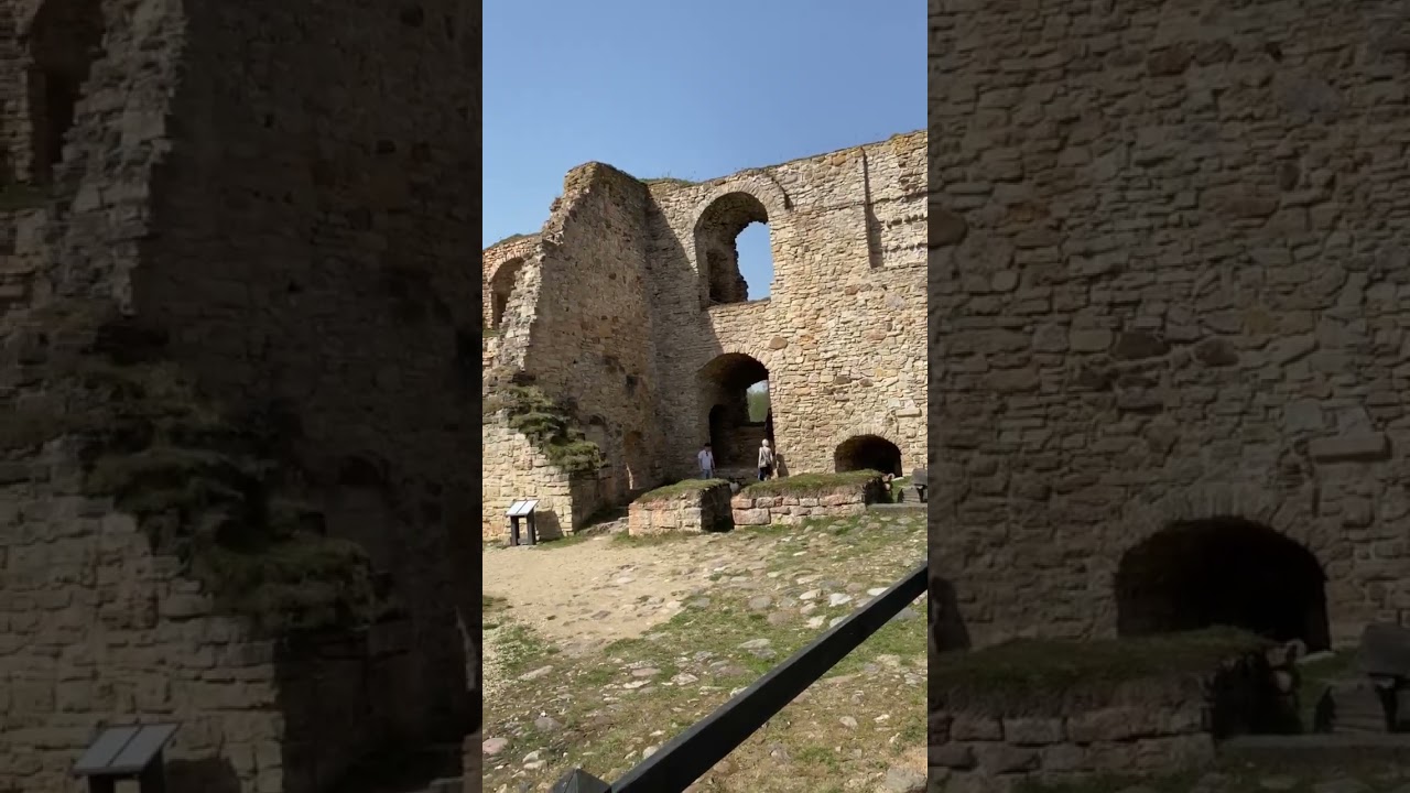 Latvia.German crusaders castle  ruined from 13.century.