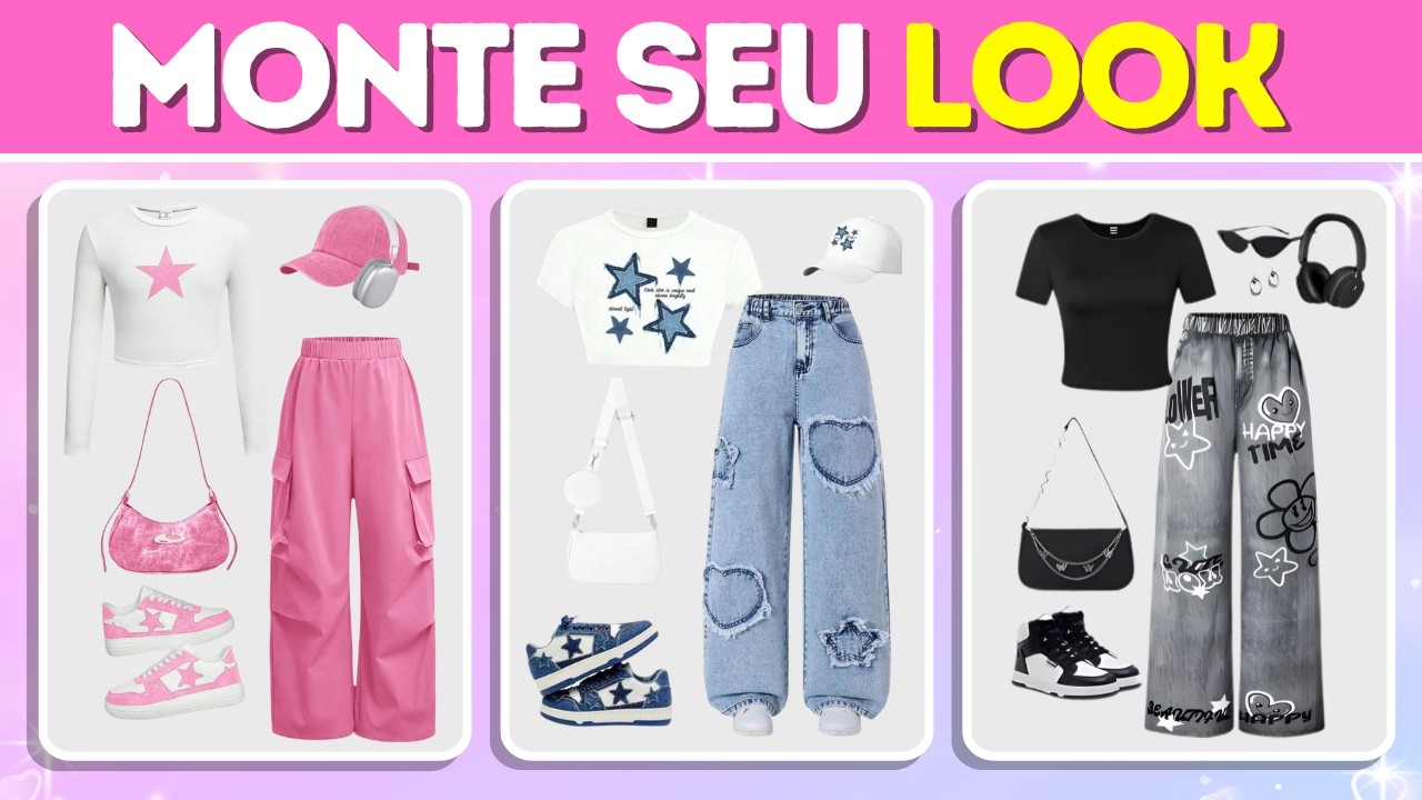MONTE SEU LOOK FASHION PERFEITO! 👗💎 Ser&aacute; Que Combina Com Voc&ecirc;? ✨ | Jogo das escolhas | Globo Quiz