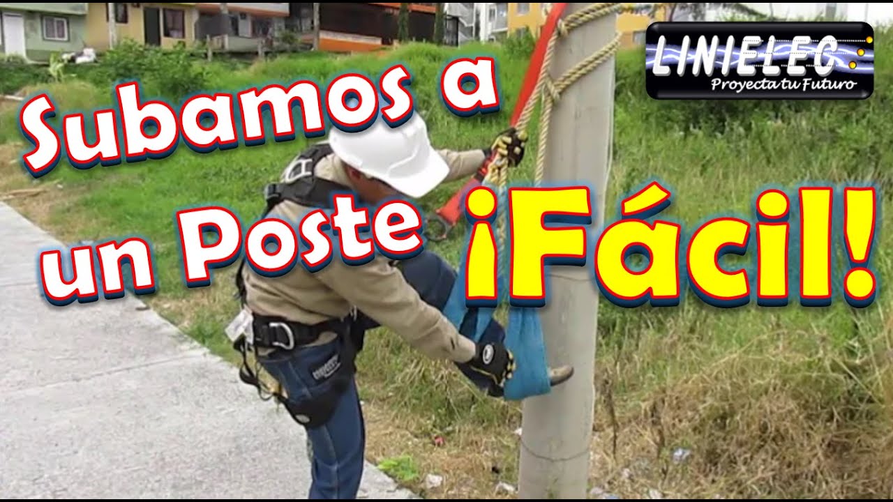 ✅Subamos a un POSTE Aprende como ASCENDER y DESCENDER con PRETALES o Maneas