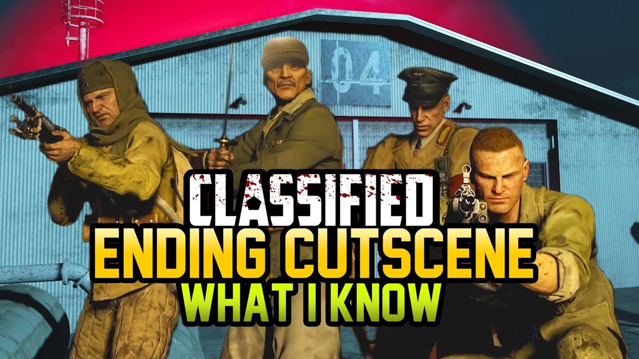 CLASSIFIED EASTER EGG ENDING CUTSCENE - WHAT I KNOW! (Black Ops 4)