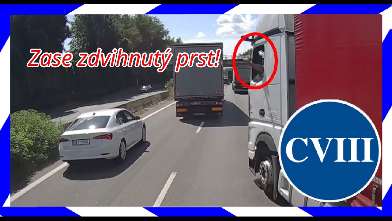 Bránění v předjíždění, Kruháč protisměrem, Ignoruju STOPku | TruckView kompilace 108.