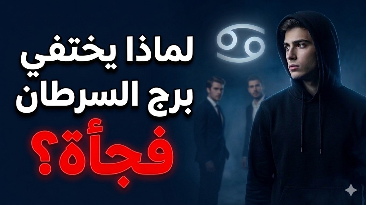 ليه برج السرطان بيختفي فجأة؟ أسرار الانسحاب الصامت!