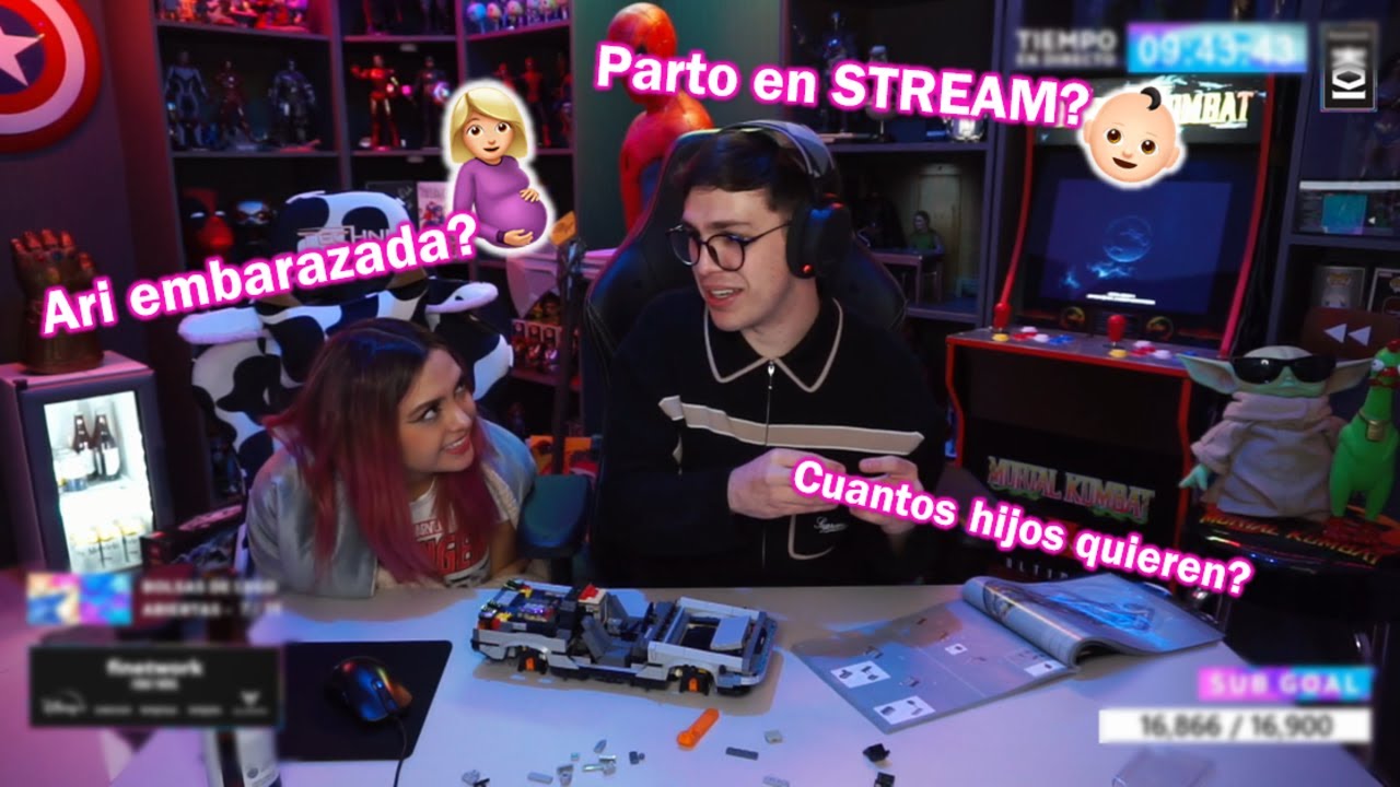 ARI Y JUAN CONTESTANDO PREGUNTAS DEL CHAT 
