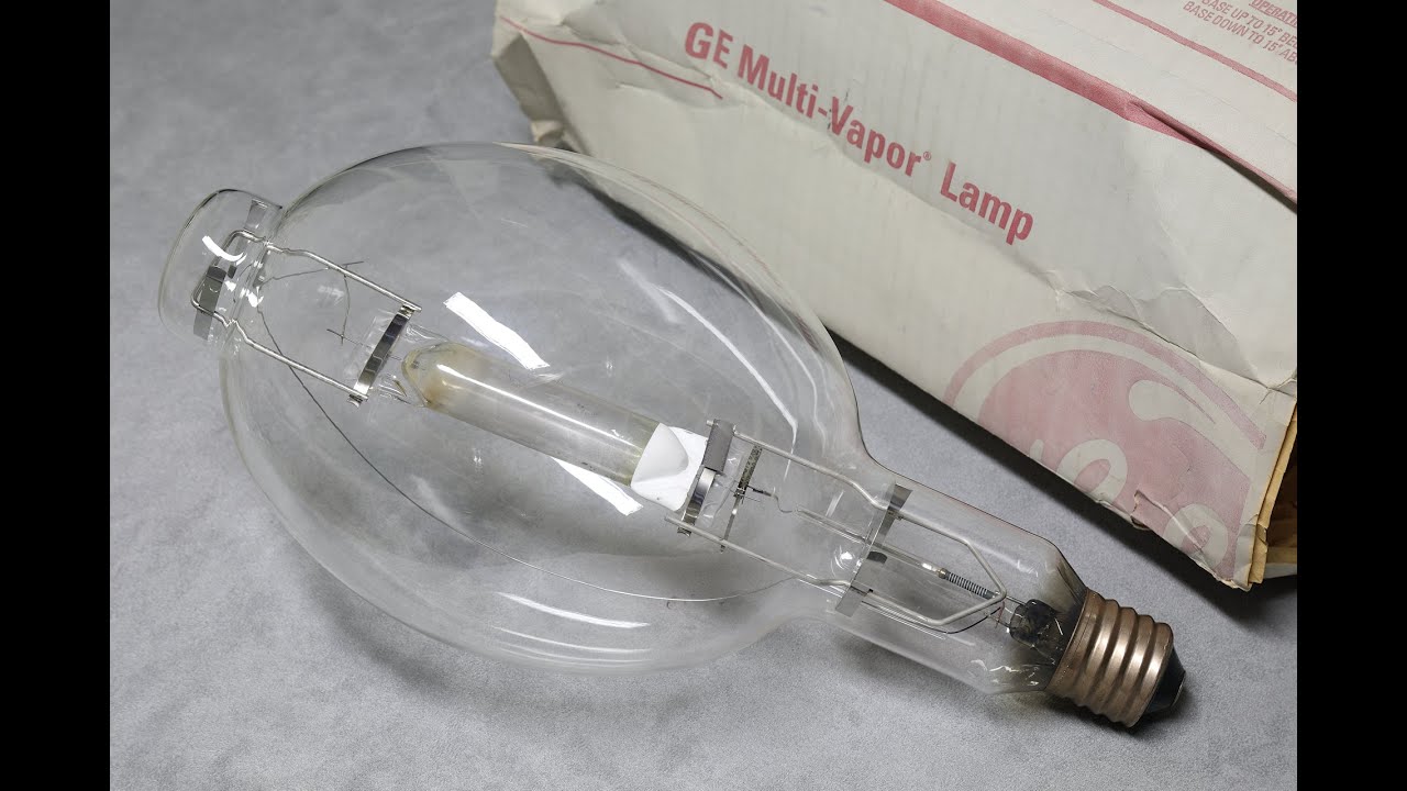 1500w GE Multi-Vapor Metal Halide Lamp