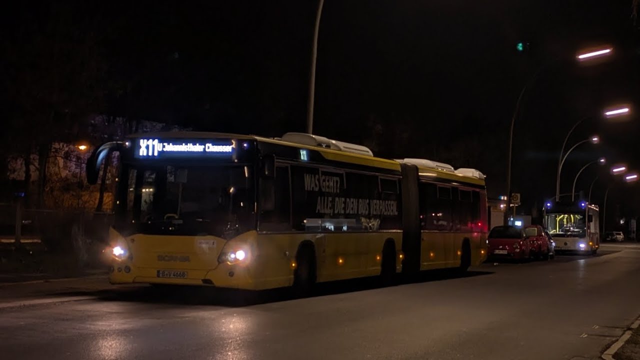 Berlin Bus|Aussetzermitfahrt #38 auf dem X11 von U Krumme Lanke bis U Johannisthaler Chausee