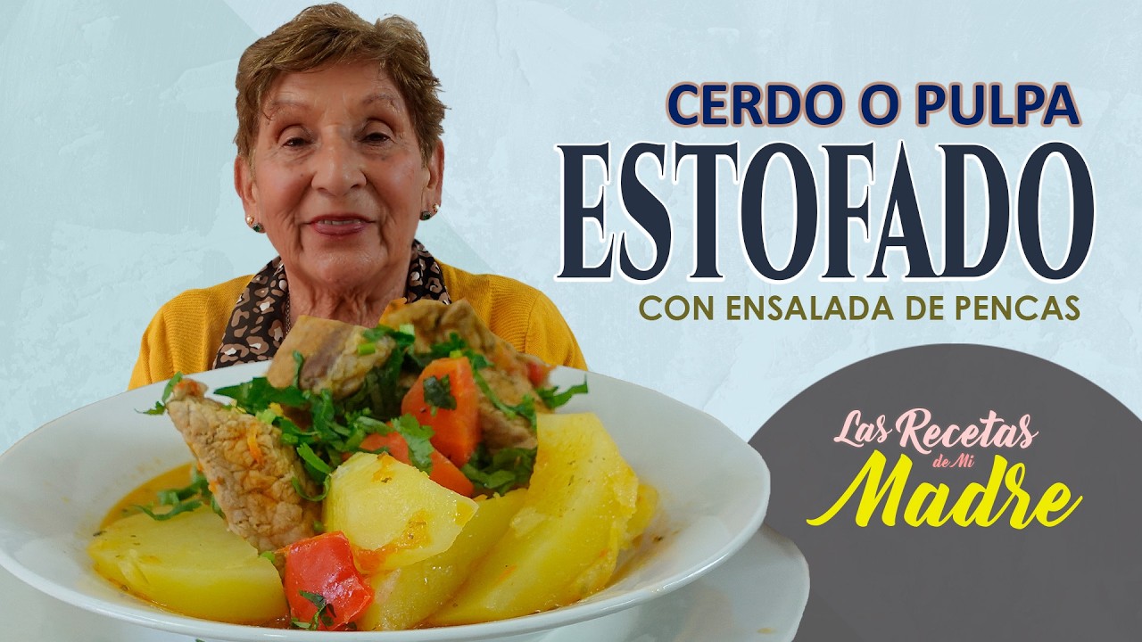 ESTOFADO DE CERDO O PULPA DE CERDO