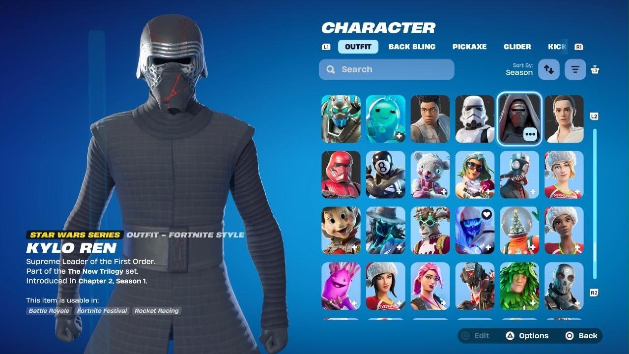 Og fortnite account locker tour