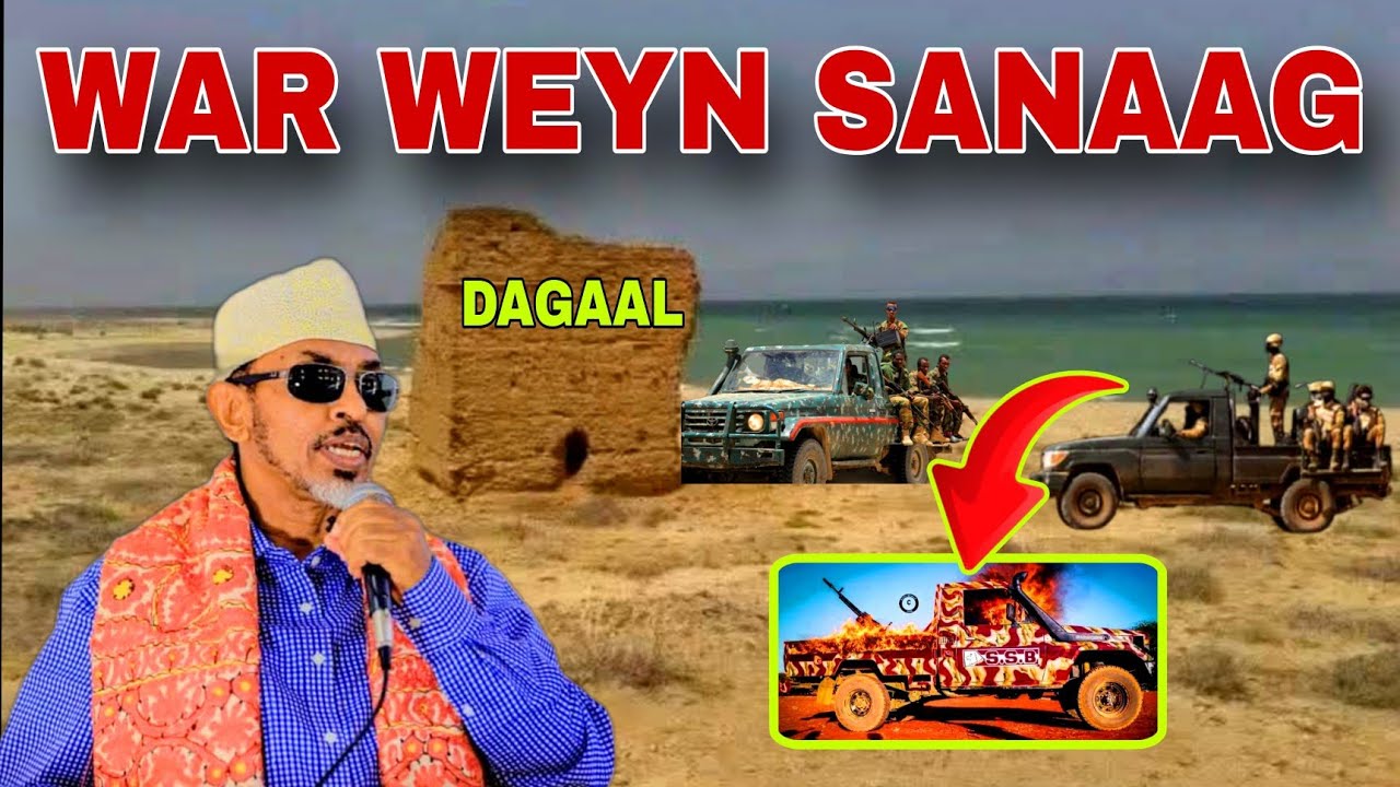 XOG Dagalka Waqderiya ee G_Sanaag & Suldan Siciid oo Hanjabad u diray SLN + KGS Bariga dhexe.