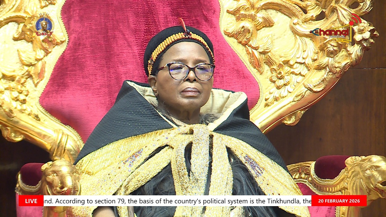 Parliament Live : Arrival of Her Majesty Indlovukazi