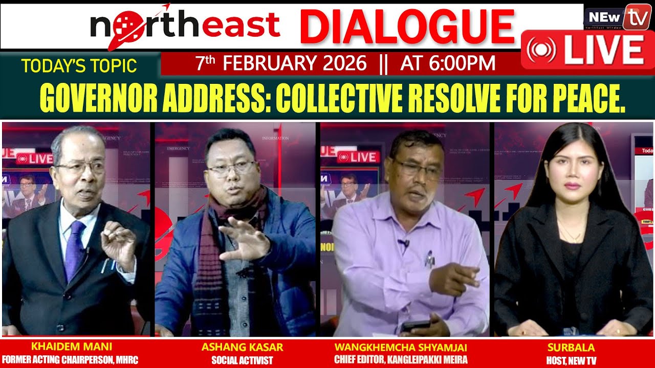 GOVERNOR ADDRESS: COLLECTIVE RESOLVE FOR PEACE. || ON NORTHEAST DIALOGUE 07|02|26 [LIVE]