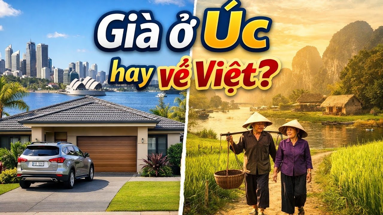 Tuổi già ở Úc và Việt Nam: Nhiều người Việt sống lâu mới nhận ra điều này