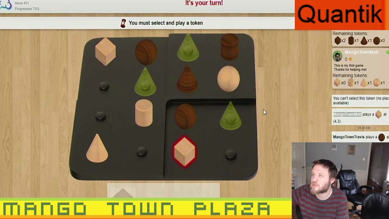 Quantik - Board Games Ep. 879