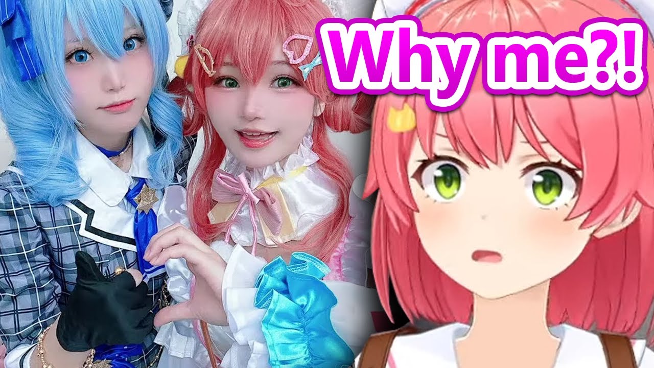 Miko Saw Her Getting Friendzoned By Suisei Cosplayer...