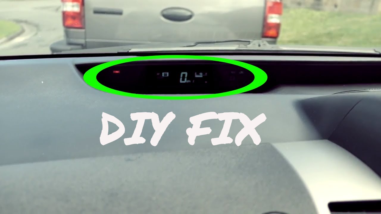 Prius Speedometer Cluster Diy Fix - Update