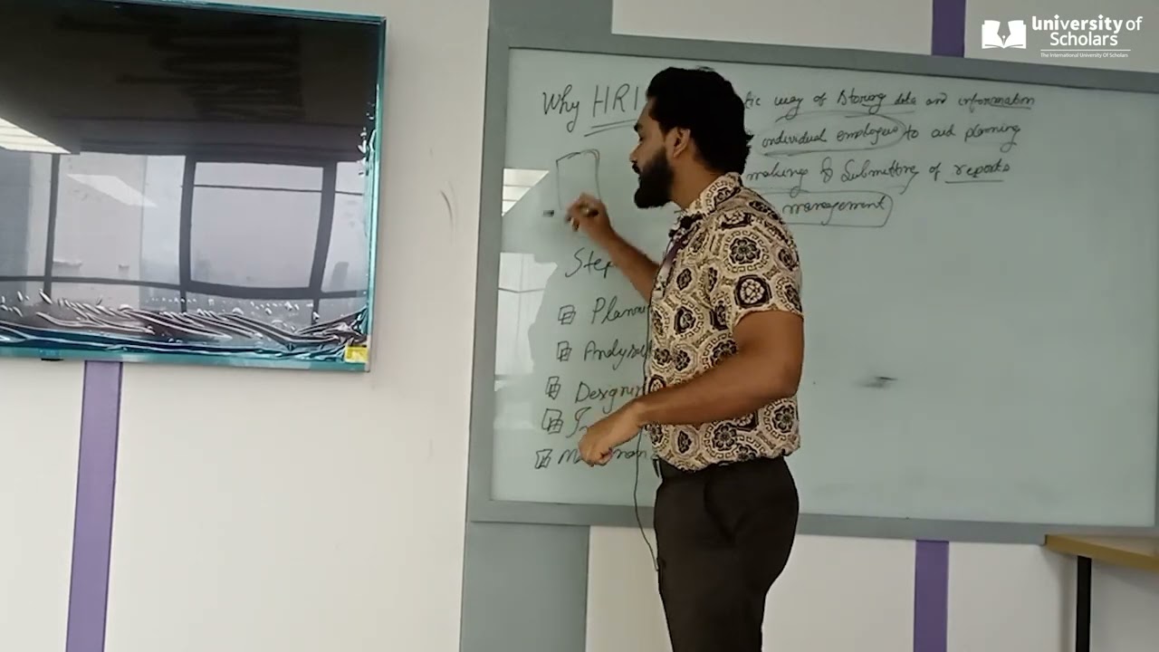 Human Resource Information System | Lecture-2 | MBA | Nur-A-Alam Mishad | University of Scholars.