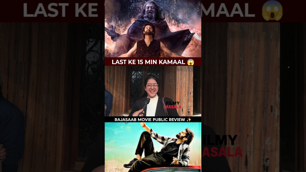 The RajaSaab public review & reaction | Prabhas | sanjay dutt | the RajaSaab review  