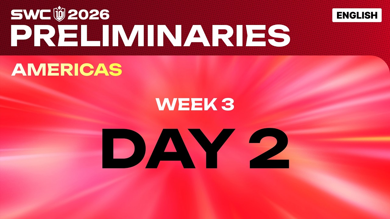 [ENGLISH] SWC2026 AMERICAS Preliminaries Day 2 | Summoners War