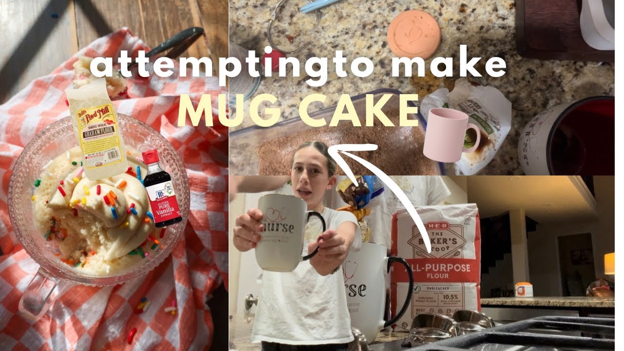 attempting to make mug cake!! || check to see if it was a fail 🥹|| #foryou #blowup #4urpage #mugcake