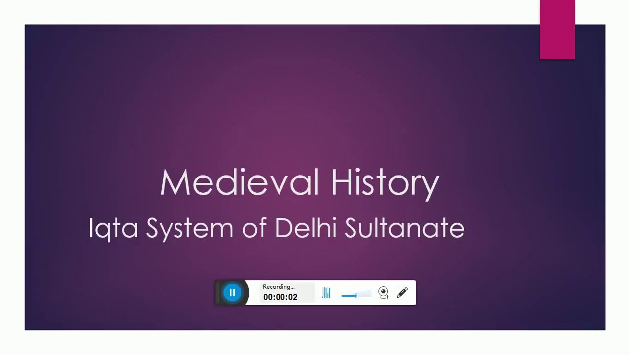 Iqta System | Delhi Sultanate | Medieval History | History Optional