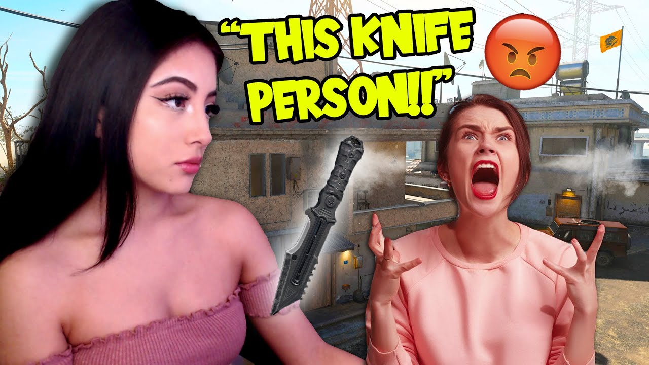 Knifing On Search & People Got Mad... (Modern Warfare)