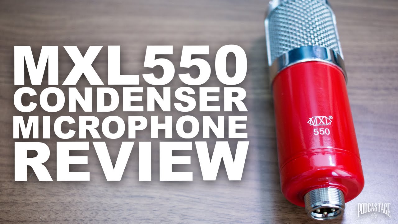 MXL-550 XLR Condenser Microphone Review / Test