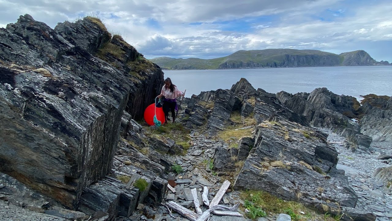Hiking in Finnmark. 