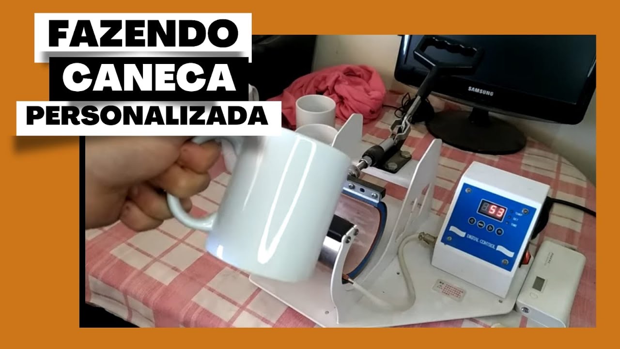 Como fazer Caneca personalizada - Passo a passo