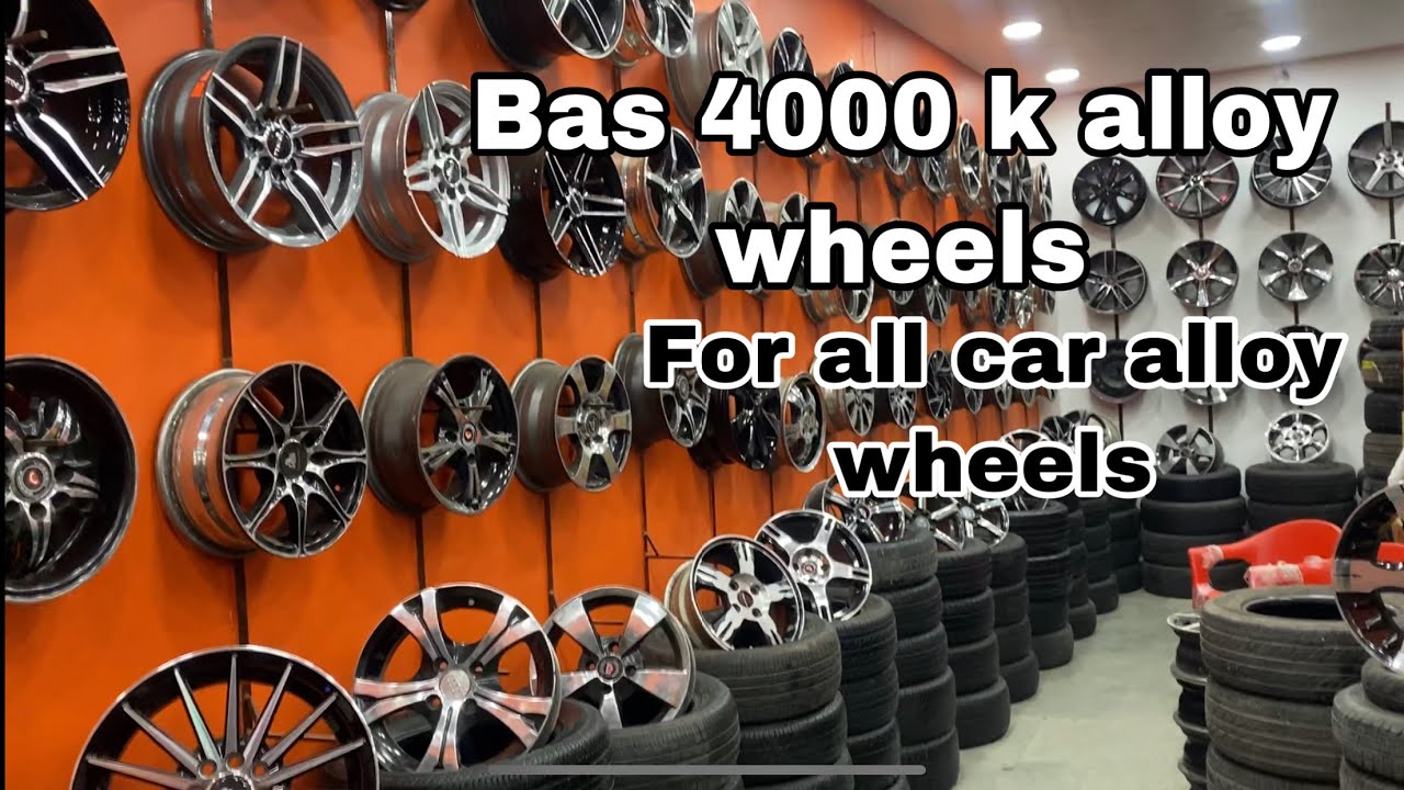Second hand alloy wheels | 4000 k alloy wheels | old alloy wheels   in Jalandhar | old tyres