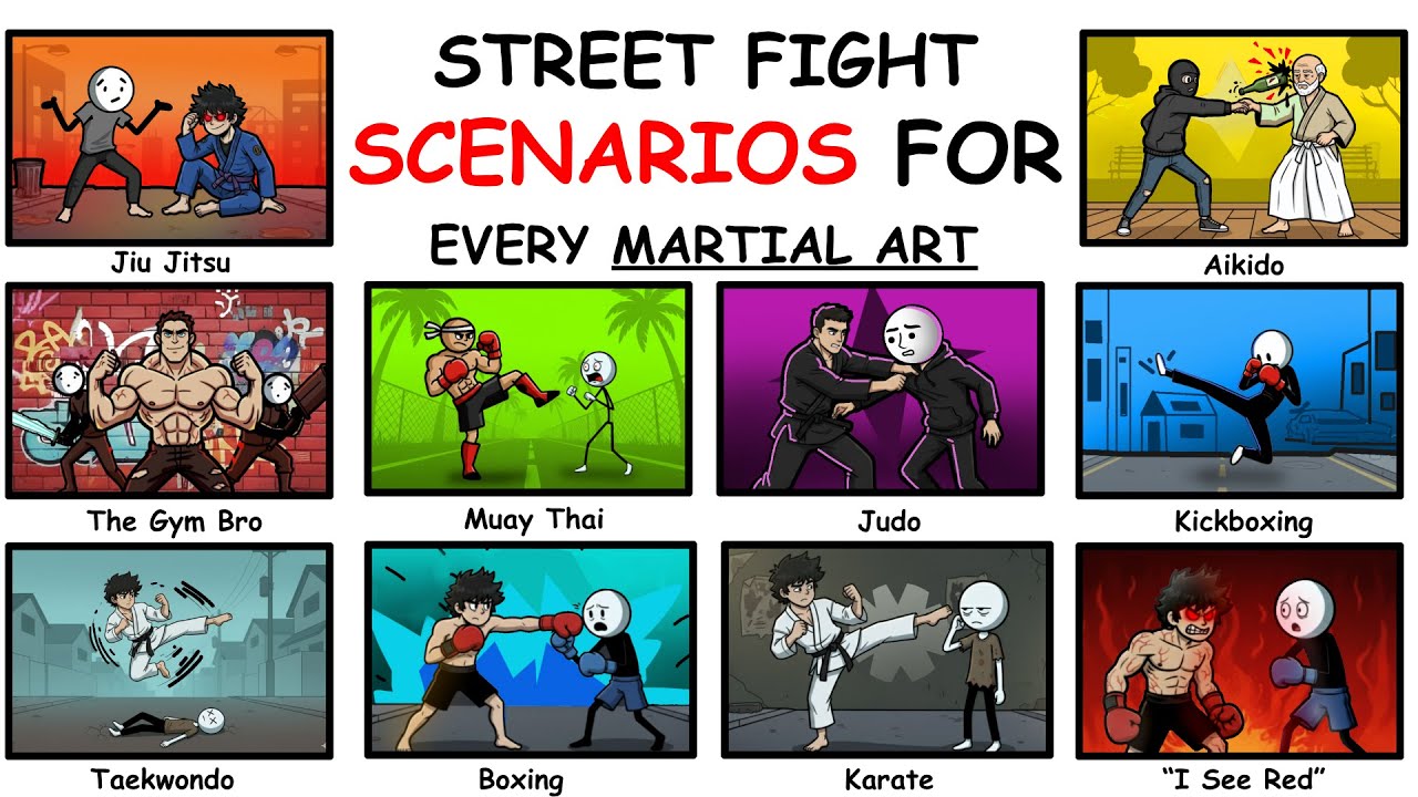 Street Fight Scenarios For Every Martial Art