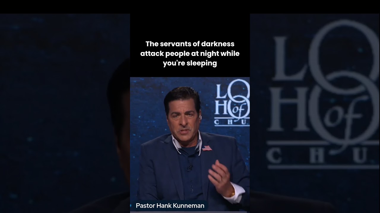 The servants of darkness attack people at night while you're sleeping