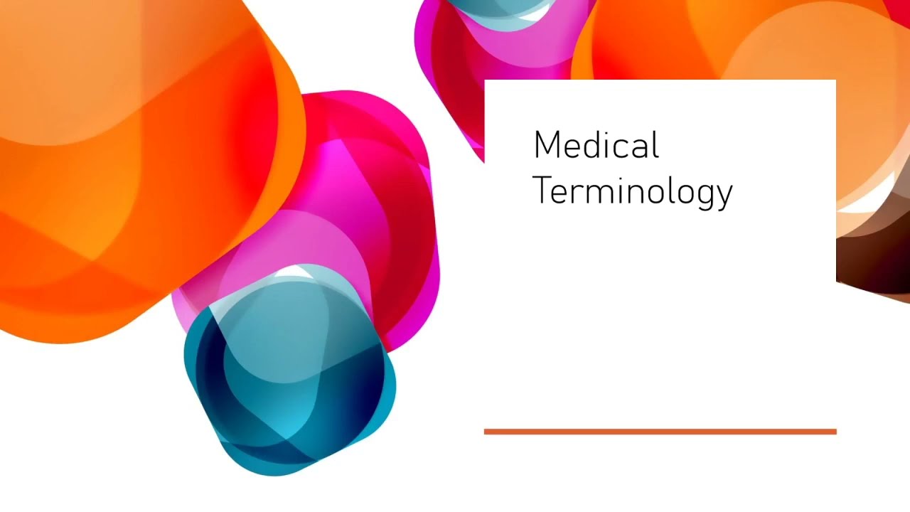 Medical Terminology Guidelines?