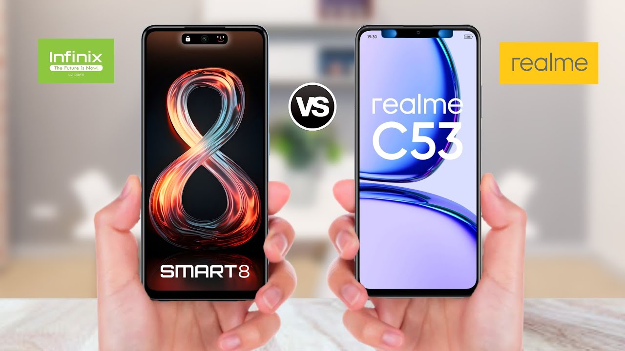 infinix Smart 8 VS Realme C53