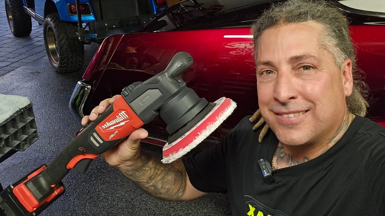 On The Go Milwaukee 15mm Random Orbital Polisher