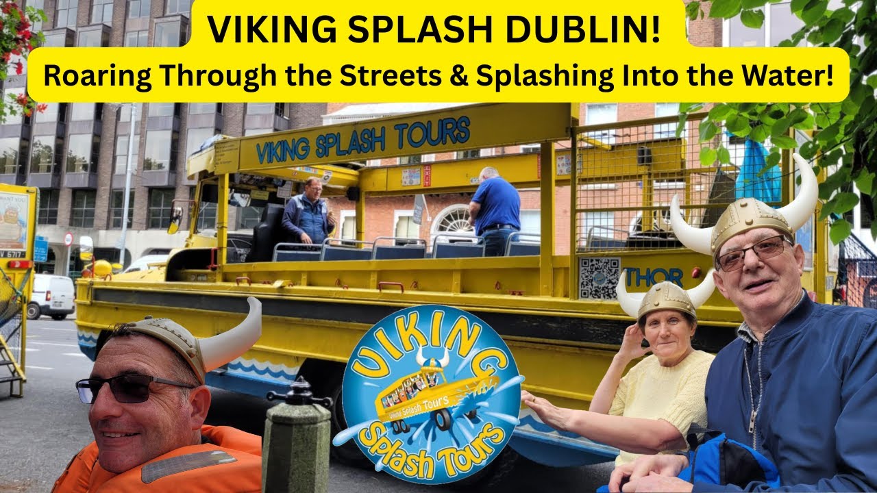 VIKING SPLASH DUBLIN! Промчались по улицам и плюхнулись в воду! Так весело!