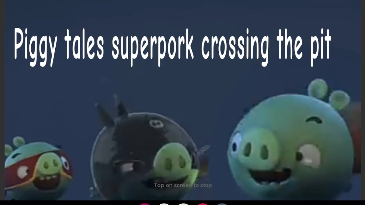 Piggy Tales Superpork Crossing The Pit