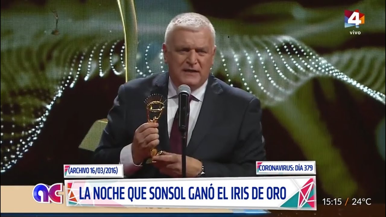 Algo Contigo - La noche que Alberto Sonsol recibió el Iris de Oro